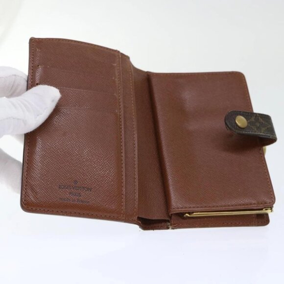 LOUIS VUITTON Monogram Porte Monnaie Billets Viennois Wallet M61663 Auth 50863 - Picture 9 of 14